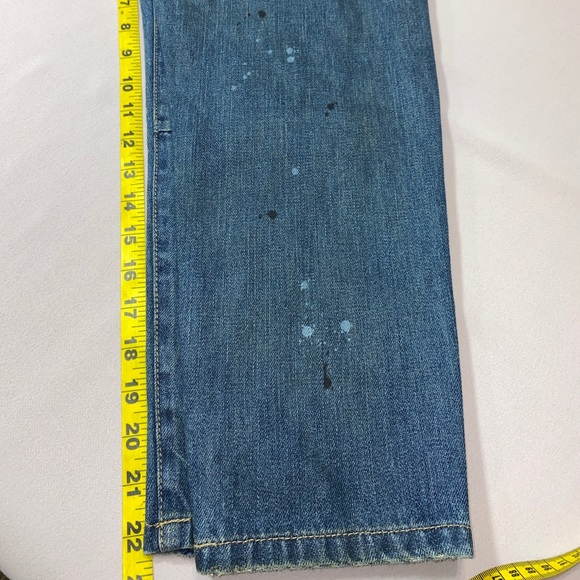 Wildfox cropped paint splatter distressed jeans - Picture 14 of 15